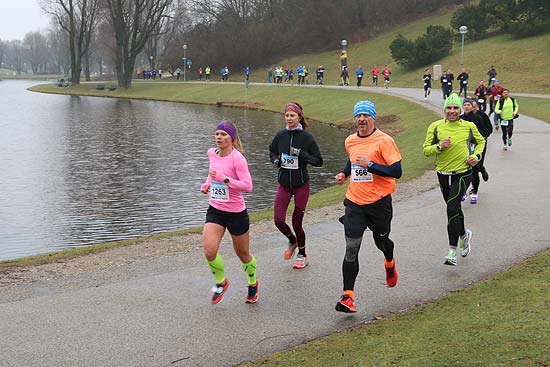 2. Winterlauf 2018 am 08.01.2018 über 15 km durch den Olympiapark (©Foto. Martin Schmitz)